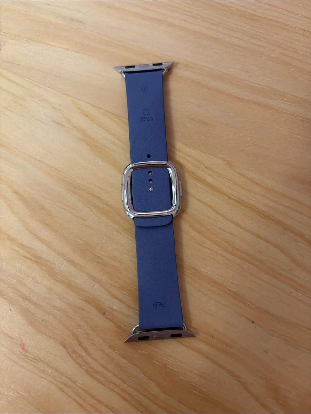 Official Apple Watch Modern Buckle Band - Wisteria Blue - 38mm / 40mm / 41mm
